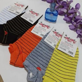 تصویر جوراب ساق کوتاه SELENA