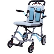 تصویر ویلچر مسافرتی جی تی اس مدل 411-LAJ فوق سبک 