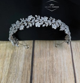 تصویر تاج عروس کد A15 Bridal Tiara Code A15