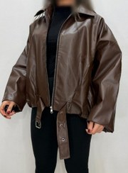 تصویر بامبر چرم سگکی 