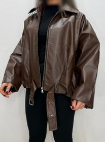 تصویر بامبر چرم سگکی 