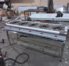 تصویر اجاق خطی - پنج شعله ojag khaty