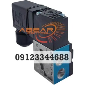 تصویر شیر برقی پنوماتیک مک مدل mac 45A-AC1-DDFJ-1JB سایز 1/4 اینچ 