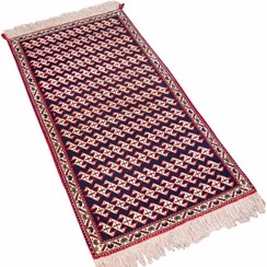 تصویر گبه قالی دستباف ۸۰×۱۵۰ قشقایی کد KS04110 