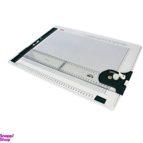 تصویر تخته رسم فابل متحرک A3 صفحه شطرنجی 