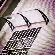 تصویر باران گیر و سایبان درب و پنجره مدل بهار سایز 150 - 150/100 Spring model door and window rain cover, size 150