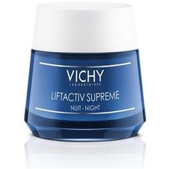 تصویر Vichy کرم شبانه ضد چروک ویشی با قدرت آبرسانی و تقویت کننده پوست 