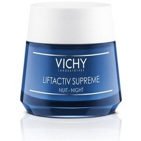 تصویر Vichy کرم شبانه ضد چروک ویشی با قدرت آبرسانی و تقویت کننده پوست 