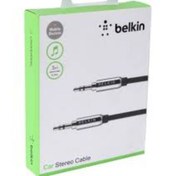 تصویر کابل AUX برند belkin مخصوص موبایل و اسپیکر 