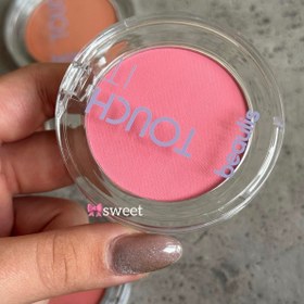 تصویر رژگونه پودری بیولیس Beaulis Touch It 