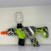 تصویر تفنگ تیر ژله ایی رگباری شارژی طرح M416 