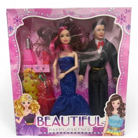 تصویر عروسک باربی HAPPY PARTNER 