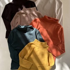 تصویر بلوز یقه اسکی اسپرت 