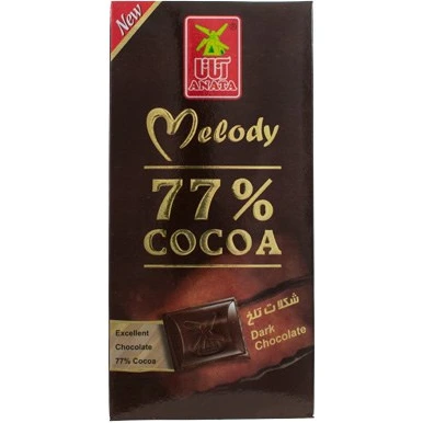 خرید و قیمت آناتا شکلات تابلت تلخ 77% 80گرم | ترب