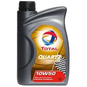 تصویر روغن موتور توتال (TOTAL) مدل RACING 10W-50 یک لیتری 