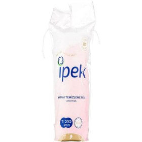 تصویر پد پاک کننده آرایش ایپک بسته 120 عددی Ipek Pads Cotton Makeup Remover 120pcs