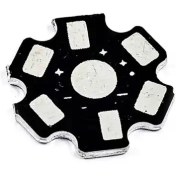 تصویر PCB آلومینیومی مناسب LED های 1 تا 3 وات 
