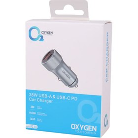 تصویر شارژر فندکی 38 وات اکسیژن AC-01 