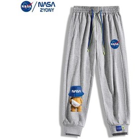 تصویر شلوار راحتی سبک و تنفسی جدید و مد روز برند nasa New Fashionable Casual Lightweight Breathable Leg Tight Pants