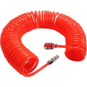 تصویر شیلنگ پنوماتیک فنری 8*12 ( Spring pneumatic hose