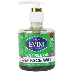 تصویر ژل شستشوی صورت روغن درخت چای Evim 250ml Evim Tea Tree Oil Face Wash 250ml