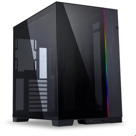 تصویر کیس کامپیوتر لیان لی O11 Dynamic Evo ARGB مشکی LIAN LI O11 Dynamic Evo ARGB Black Computer Case