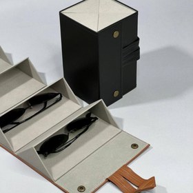 تصویر جعبه عینک چهار خانه Four house glasses box