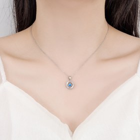 تصویر گردنبند نقره ظريف 