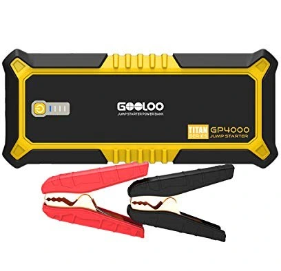 خرید و قیمت GOOLOO 4000A Peak SuperSafe Car Jump Starter (All Gas, Up ...