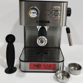 تصویر اسپرسوساز ندوا مدل NCM-148EXPS ا NDVA espresso machine model NCM-148EXPS NDVA espresso machine model NCM-148EXPS