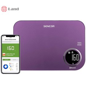 تصویر ترازو آشپزخانه سنکور مدل|SENCOR SKS7073VT Sankur kitchen scale