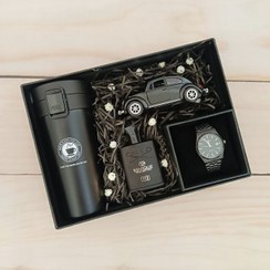 تصویر باکس کادویی تراولماگ ،ساعت و اکسسوری مردانه | هدیه روز مرد و پدر و کادو تولد ،ولنتاین 