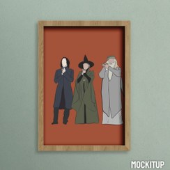 تصویر تابلو فانتزی طرح هری پاتر Harry Potter fantasy Board