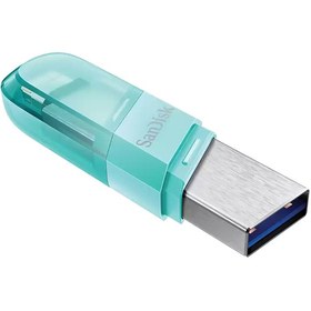 تصویر فلش مموری سن دیسک SANDISK iXpand Flip 64GB SANDISK-iXpand Flip-SDCZ93-064G-G46