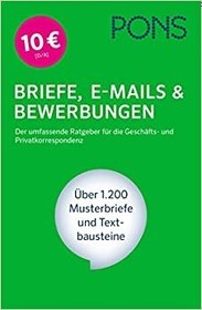 تصویر کتاب آلمانی پونز بریفه ایمیلز PONS Briefe E Mails & Bewerbungen کتاب آلمانی پونز بریفه ایمیلز PONS Briefe E Mails & Bewerbungen