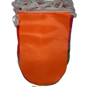 تصویر ریسه پرچمی رنگی 