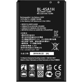 تصویر باتری گوشی LG K10 2016 مدل BL-45A1H ا LG K10 2016 Battery LG K10 2016 Battery