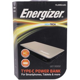 تصویر شارژر همراه انرجایزر مدل UE15002 ظرفیت 15000 میلی آمپرساعت Energizer UE15002 15000mAh Power Bank