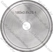 تصویر صفحه راف بر مخصوص برش عقیق و زغال و …25.4x0.6x180 