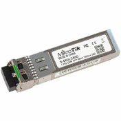 تصویر مبدل فیبر نوری میکروتیک S-55DLC80D Mikrotik S-55DLC80D SFP 1.25G Media Converter