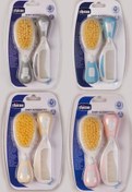 تصویر شانه برس جغجغه ای چیکو chicco hair brush