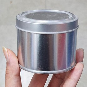 تصویر قوطی فلزی قطر7 