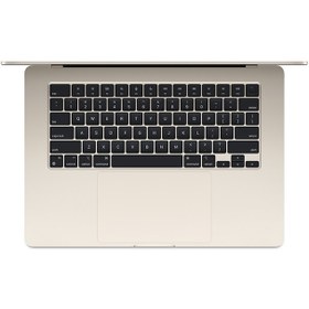 تصویر لپ تاپ اپل 15.3 اینچی مدل Apple MacBook Air 2023 Starlight MQKU3 پردازنده M2 رم 8GB حافظه 256GB SSD ا Apple MacBook Air 2023 Starlight MQKU3 M2 8GB 256GB SSD 15-inch Laptop Apple MacBook Air 2023 Starlight MQKU3 M2 8GB 256GB SSD 15-inch Laptop