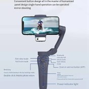 تصویر لرزشگیر موبایل (گیمبال) مدل F12 3AXIS FOLDABLE GIMBAL F12