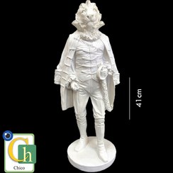 تصویر پلی استر دکوری شیر ارتشی بزرگ 