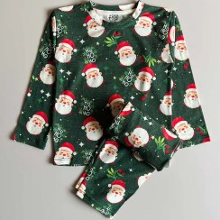 تصویر ست راحتی بابانوئل سبز 