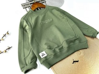 تصویر بلوز تک عیدانه اسپرت جلو تکه خور 