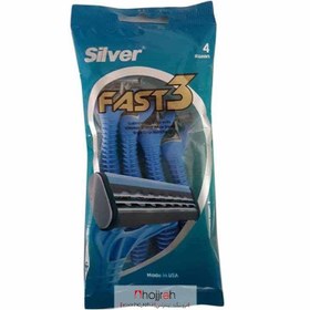 تصویر خود تراش سیلور SILVER مدل FAST 3 بسته 4 عددی کد R768 