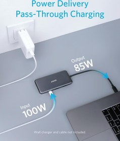 تصویر Anker USB C Hub, PowerExpand+ 7-in-1 USB C Hub Adapter, with 4K HDMI, 100W Power Delivery, USB-C and 2 USB-A 5Gbps Data Ports, microSD and SD Card Reader, for MacBook Air, MacBook Pro, XPS, and More 