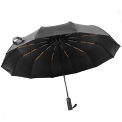 تصویر چتر اتومات ۱۲ فنره فایبرگلاس مدل K012 ضد باد ضد اشعه 